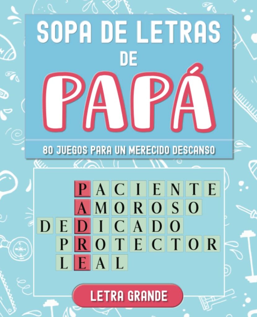 Book Cover: Sopa de Letras de Papá